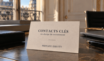 Élégante carte de Private Equity