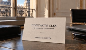 Élégante carte de Private Equity