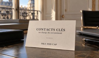 Parisian Desk with Key Contacts